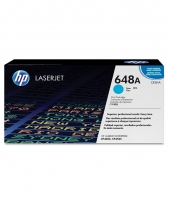 HP 648A LaserJet Toner Cartridge, cyan (CE261A)